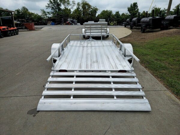 6.4' x 10' All Aluminum Utility Trailer 3500 lb Axle - Image 17