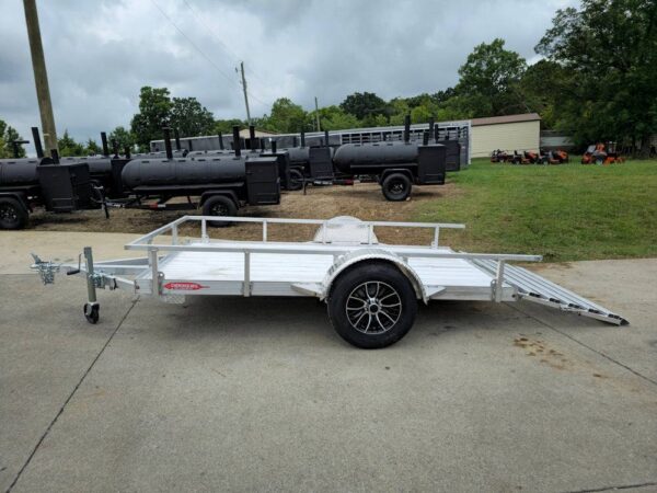 5' x 10' Aluminum Utility Trailer W Gate and Mag Wheels 3500lb Axle - Image 3