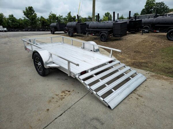 5' x 10' Aluminum Utility Trailer W Gate and Mag Wheels 3500lb Axle - Image 13