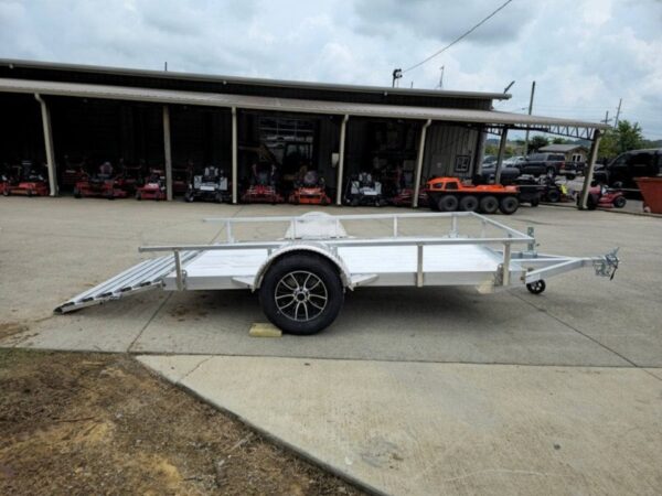 5' x 10' Aluminum Utility Trailer W Gate and Mag Wheels 3500lb Axle - Image 17