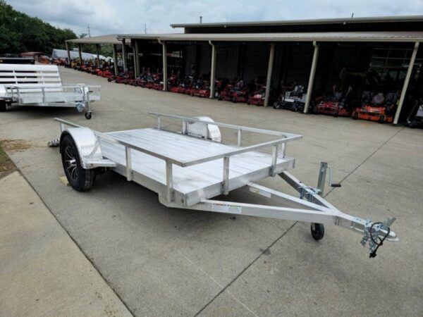 5' x 10' Aluminum Utility Trailer W Gate and Mag Wheels 3500lb Axle - Image 11