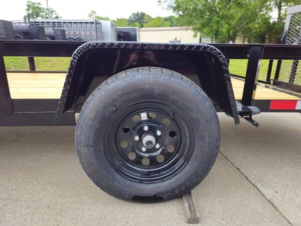 5x14 Dovetail Utility Trailer 3,500lb Axle - Image 5
