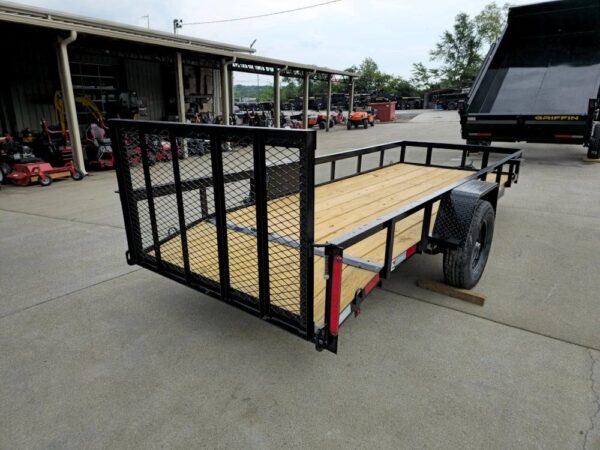 5x14 Dovetail Utility Trailer 3,500lb Axle - Image 12