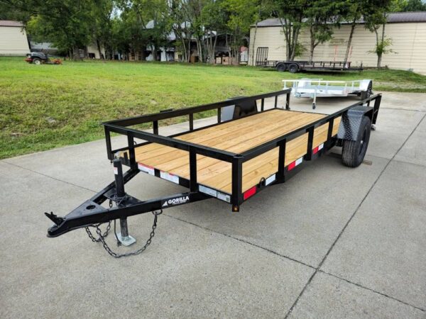 5x14 Dovetail Utility Trailer 3,500lb Axle - Image 18