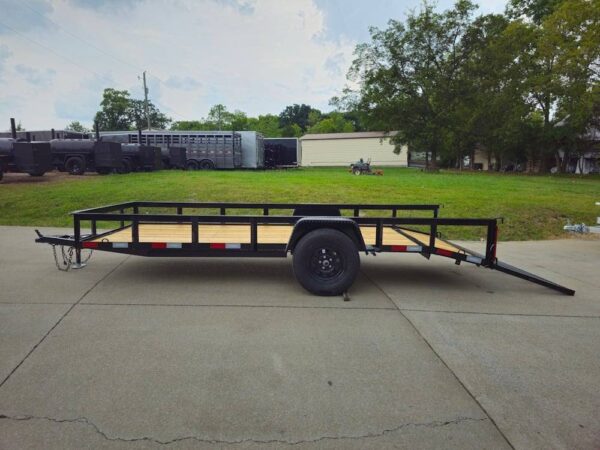 5x14 Dovetail Utility Trailer 3,500lb Axle - Image 19