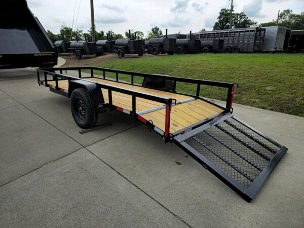 5x14 Dovetail Utility Trailer 3,500lb Axle - Image 20