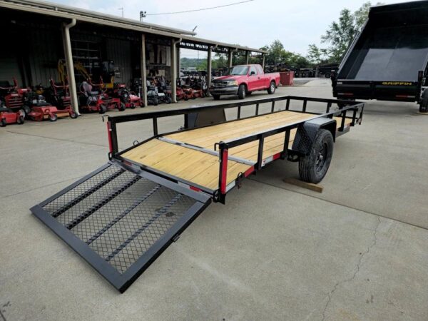 5x14 Dovetail Utility Trailer 3,500lb Axle - Image 22