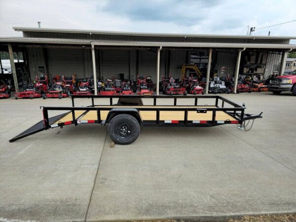 5x14 Dovetail Utility Trailer 3,500lb Axle - Image 23