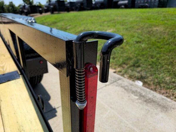 6'4" x 14 Utility Trailer Powder Coated Dovetail (2) 3500 Axles 7k GVWR - Image 15