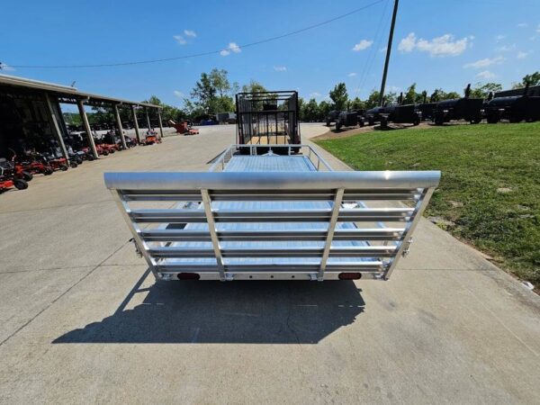 6.4x14 Straight Deck Aluminum Utility Trailer with 3500lb Axle - Image 6
