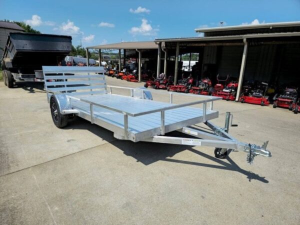 6.4x14 Straight Deck Aluminum Utility Trailer with 3500lb Axle - Image 9