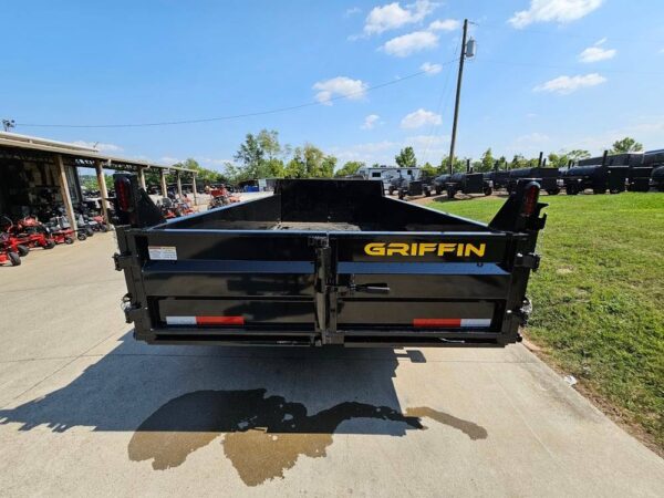 7x14 Telescopic Dump Trailer with 2ft Sides (2) 7K Axles - Image 7