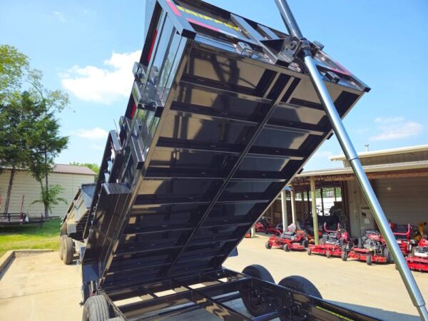 7x14 Telescopic Dump Trailer with 2ft Sides (2) 7K Axles - Image 15