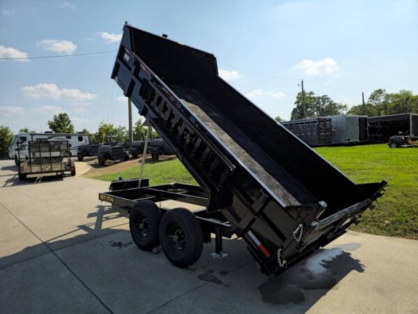 7x14 Telescopic Dump Trailer with 2ft Sides (2) 7K Axles - Image 18