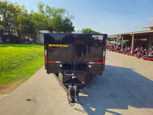7x14 Telescopic Dump Trailer with 3ft Sides (2) 7K Axles - Image 2