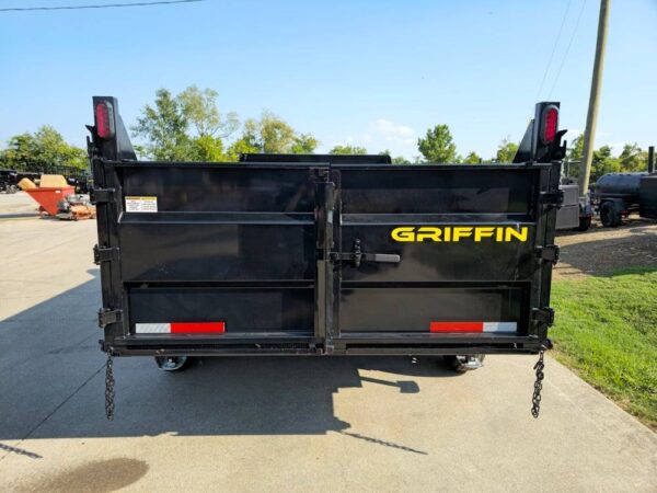 7x14 Telescopic Dump Trailer with 3ft Sides (2) 7K Axles - Image 6