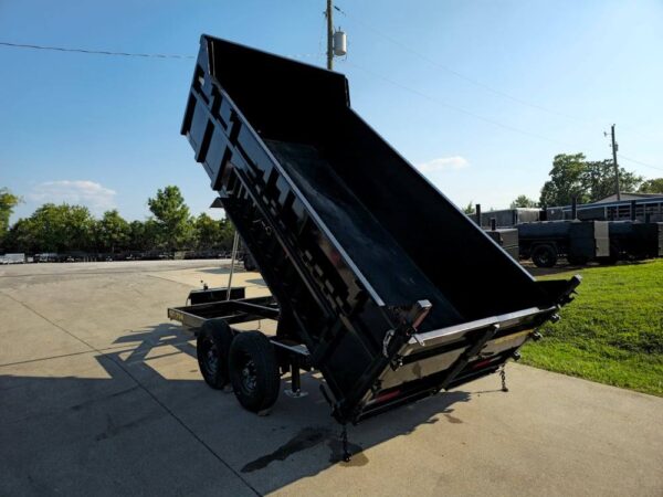 7x14 Telescopic Dump Trailer with 3ft Sides (2) 7K Axles - Image 15