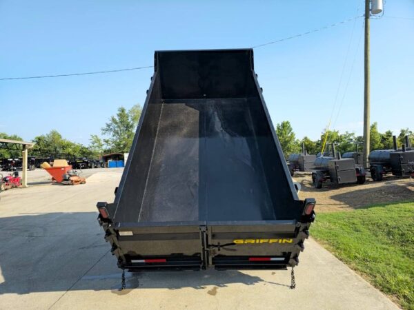 7x14 Telescopic Dump Trailer with 3ft Sides (2) 7K Axles - Image 16