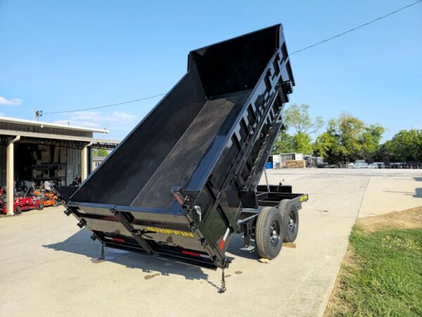 7x14 Telescopic Dump Trailer with 3ft Sides (2) 7K Axles - Image 17