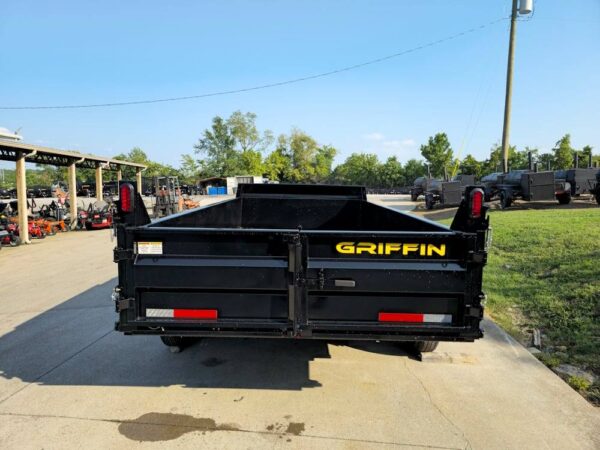 Dump Trailer 7' X 14' Hydraulic 2ft Sides 7,000lb Axles - Image 6