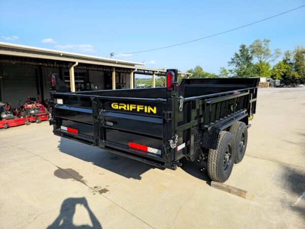 Dump Trailer 7' X 14' Hydraulic 2ft Sides 7,000lb Axles - Image 7