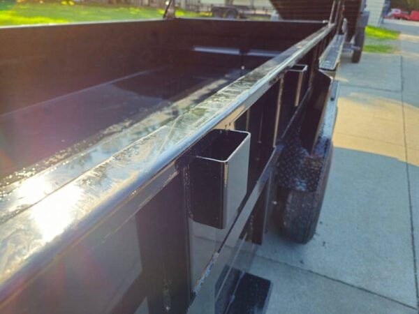 Dump Trailer 7' X 14' Hydraulic 2ft Sides 7,000lb Axles - Image 13
