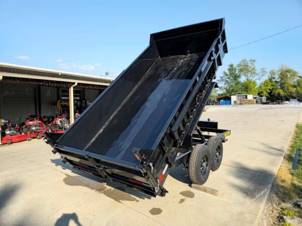 Dump Trailer 7' X 14' Hydraulic 2ft Sides 7,000lb Axles - Image 20
