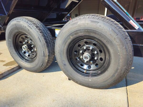 Dump Trailer 7' X 14' Hydraulic 2ft Sides 7,000lb Axles - Image 22