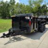 7x16 Hydraulic Dump Trailer with 3ft Sides (2) 7K Axles - Image 3