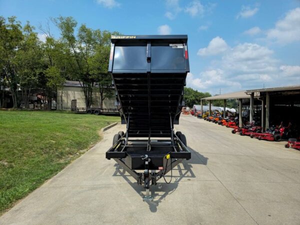 7x16 Hydraulic Dump Trailer with 3ft Sides (2) 7K Axles - Image 16