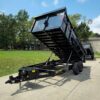 7x16 Hydraulic Dump Trailer with 3ft Sides (2) 7K Axles - Image 17