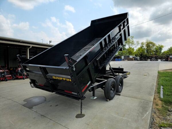 7x16 Hydraulic Dump Trailer with 3ft Sides (2) 7K Axles - Image 21