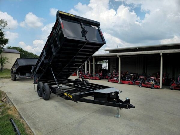 7x16 Hydraulic Dump Trailer with 3ft Sides (2) 7K Axles - Image 23