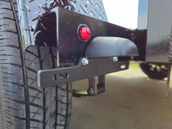 6.4x14 Straight Deck Utility Trailer 3,500lb Axles Tall Gate - Image 8