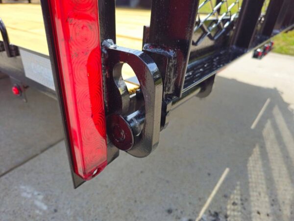6.4x14 Straight Deck Utility Trailer 3,500lb Axles Tall Gate - Image 11