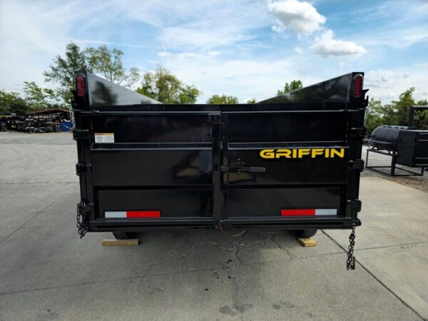 7x14 Hydraulic Dump Trailer with 4ft Sides (2) 7K Axles - Image 7