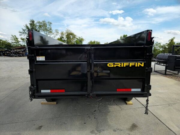 7x14 Hydraulic Dump Trailer with 4ft Sides (2) 7K Axles - Image 15
