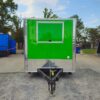 8.5' X 14' Lime Green and Yellow Concession Lemonade Beverage Trailer - Image 2