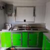 8.5' X 14' Lime Green and Yellow Concession Lemonade Beverage Trailer - Image 11