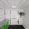 8.5' X 14' Lime Green and Yellow Concession Lemonade Beverage Trailer - Image 13