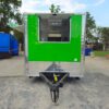 8.5' X 14' Lime Green and Yellow Concession Lemonade Beverage Trailer - Image 18
