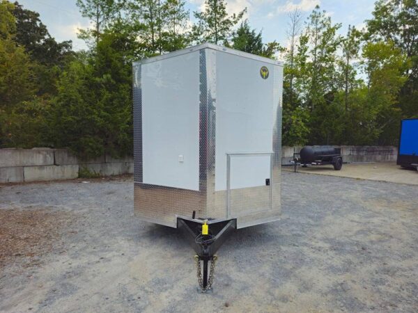 8.5' X 14' White Concession Food Event Catering Trailer - Image 2