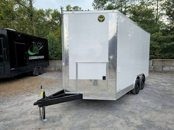 8.5' X 14' White Concession Food Event Catering Trailer - Image 3