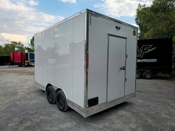 8.5' X 14' White Concession Food Event Catering Trailer - Image 5