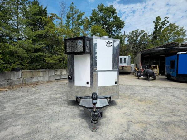7' X 14' White Concession Trailer Food Event Catering - Image 2