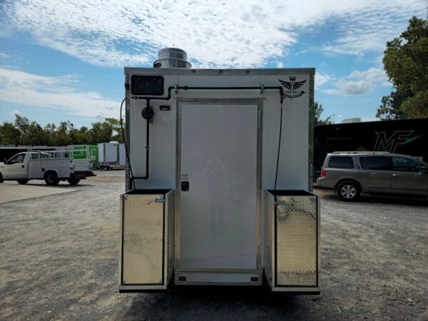7' X 14' White Concession Trailer Food Event Catering - Image 9