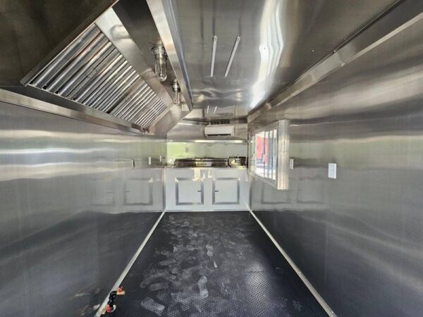 7' X 14' White Concession Trailer Food Event Catering - Image 16