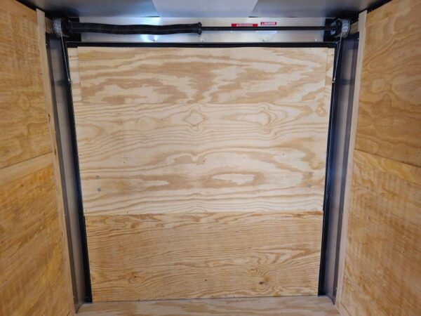 7' X 16' White Vnose Enclosed Trailer (2) 3,500lb Axles 7ft With Splash Guards - Image 12