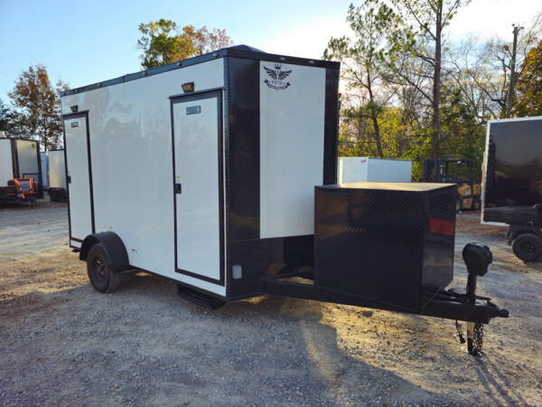 7' X 12' Custom Restroom / Bathroom Trailer - Image 13