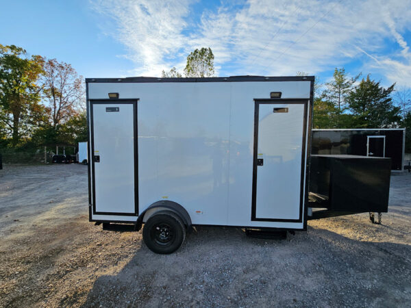 7' X 12' Custom Restroom / Bathroom Trailer - Image 14
